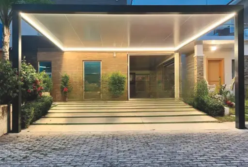 Carport-autóbeálló